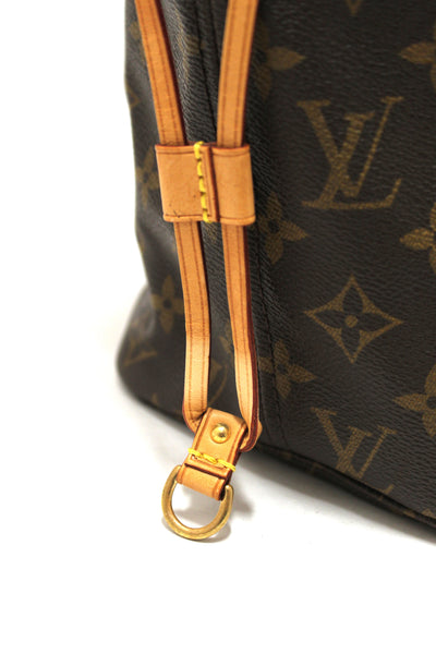 Louis Vuitton Classic Monogram Neverfull MM Tote Shoulder Bag