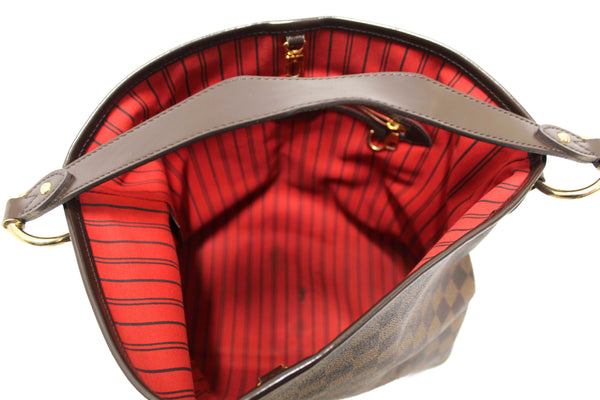 Louis Vuitton Damier Ebene Delightful PM Hobo Shoulder Bag