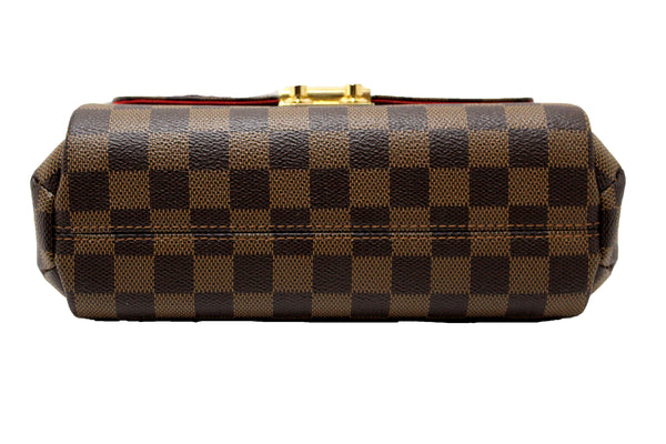 Louis Vuitton Damier Ebene Croisette Handbag/Messenger Bag