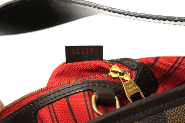 Louis Vuitton Damier Ebene Delightful PM Hobo Shoulder Bag
