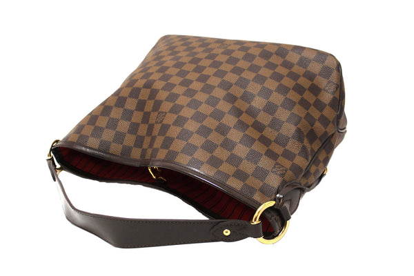 Louis Vuitton Damier Ebene Delightful PM Hobo Shoulder Bag