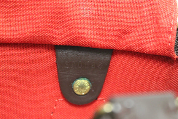 Louis Vuitton Damier Ebene Speedy 25 Hand Bag