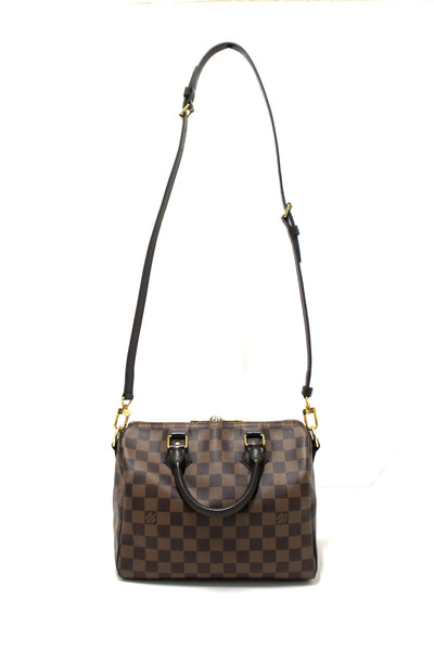 Louis Vuitton Damier Ebene Speedy 25 Bandouliere Bag