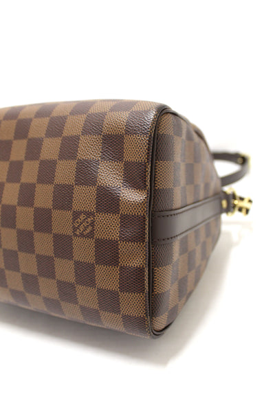 Louis Vuitton Damier Ebene Speedy 25 Bandouliere Bag