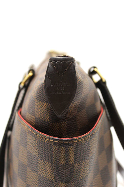 Louis Vuitton Damier Ebene Totally PM Shoulder Tote Bag