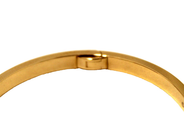Cartier 18K Yellow Gold Small LOVE Bracelet Size 16