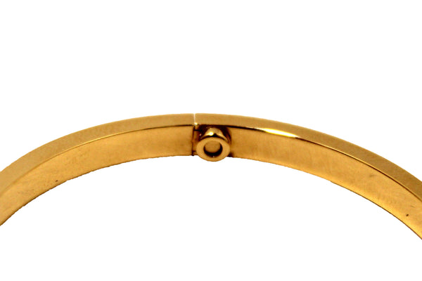 Cartier 18K Yellow Gold Small LOVE Bracelet Size 16