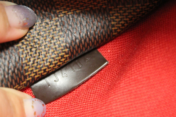 Louis Vuitton Damier Ebene Totally PM Shoulder Tote Bag
