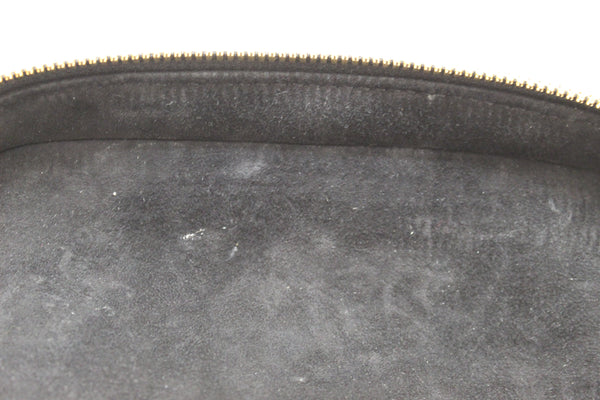 Christian Dior Black Lambskin Small Diortravel Vanity Case Crossbody Bag