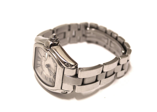 Cartier Stainless Steel 31mm Roadster Quartz Watch