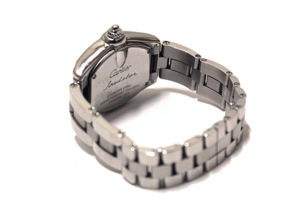 cartier stainless steel 31mm roadster quartz watch | Shop Now at Italystation.com