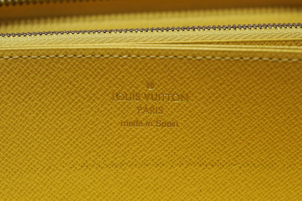 Louis Vuitton Damier Azur Canvas Zippy with Brown Interior Wallet