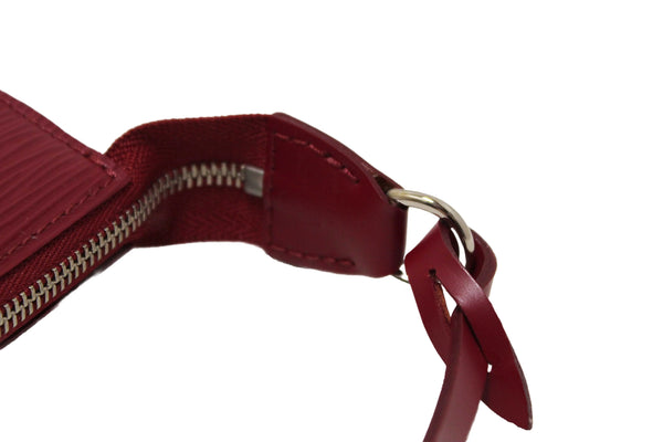 Louis Vuitton Fuchsia Epi Leather Pochette Clutch Bag