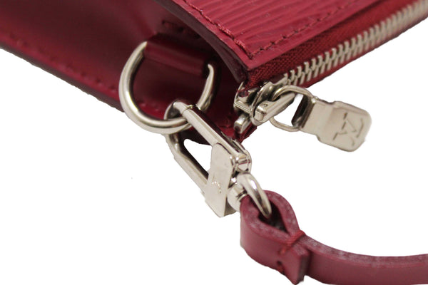 Louis Vuitton Fuchsia Epi Leather Pochette Clutch Bag