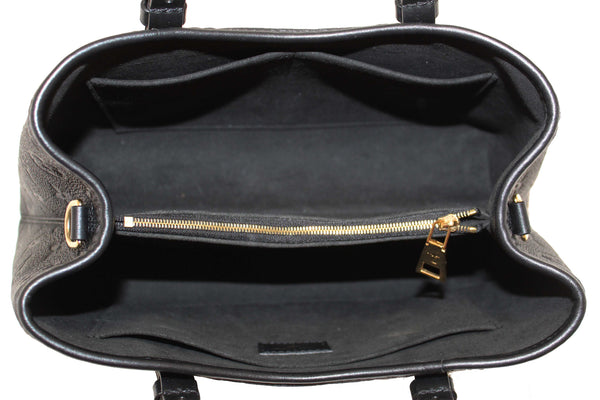 Louis Vuitton Black Monogram Empreinte Babylone Tote PM Bag