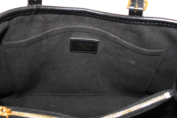 Louis Vuitton Black Monogram Empreinte Babylone Tote PM Bag