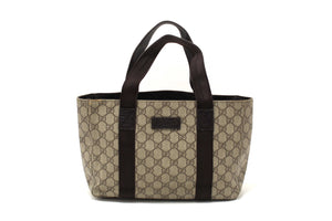 Gucci Vintage GG Supreme Canvas Small Tote Bag 141976