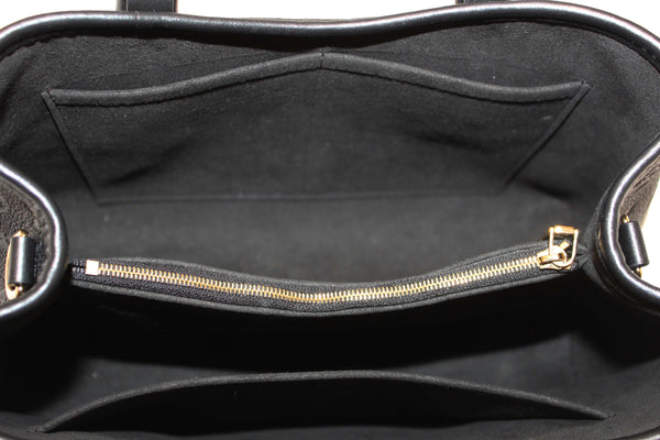 Louis Vuitton Black Monogram Empreinte Babylone Tote PM Bag