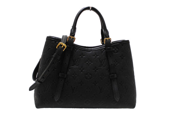 Louis Vuitton Black Monogram Empreinte Babylone Tote PM Bag