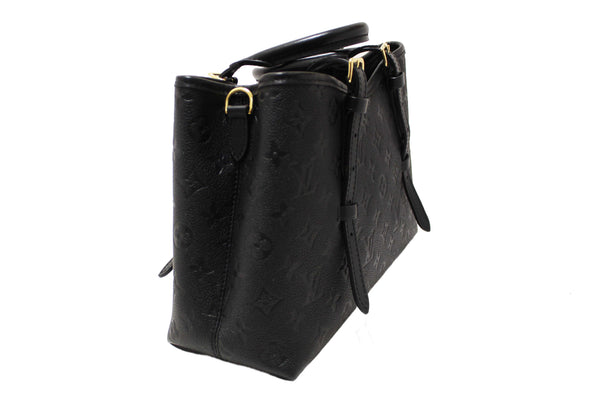 Louis Vuitton Black Monogram Empreinte Babylone Tote PM Bag