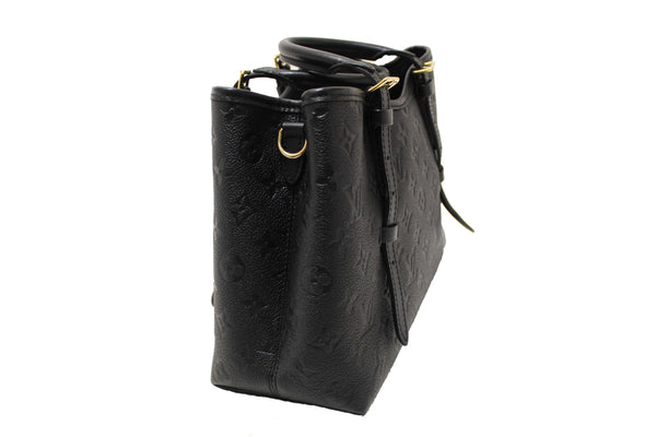 Louis Vuitton Black Monogram Empreinte Babylone Tote PM Bag
