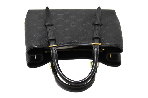 Louis Vuitton Black Monogram Empreinte Babylone Tote PM Bag