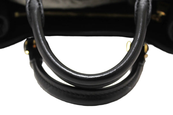 Louis Vuitton Black Monogram Empreinte Babylone Tote PM Bag