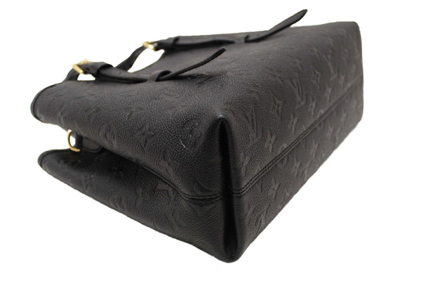 Louis Vuitton Black Monogram Empreinte Babylone Tote PM Bag