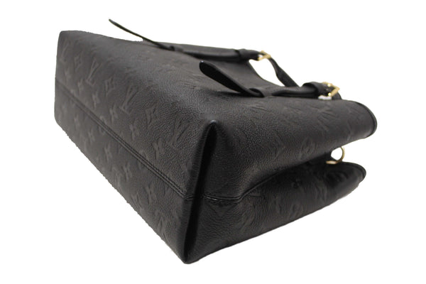 Louis Vuitton Black Monogram Empreinte Babylone Tote PM Bag