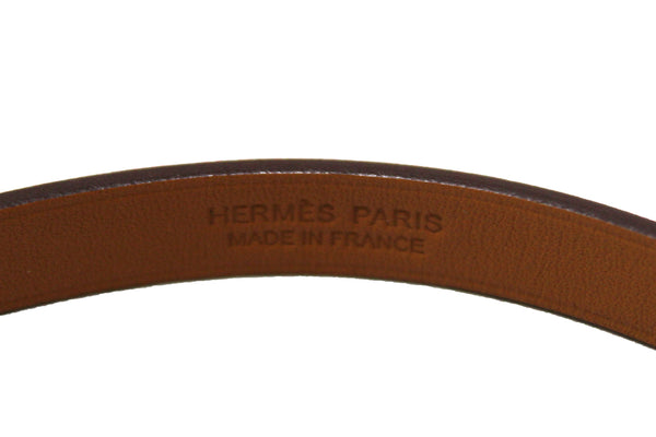 Hermes Pink Goatskin Leather Mini Kelly Double Tour Bracelet