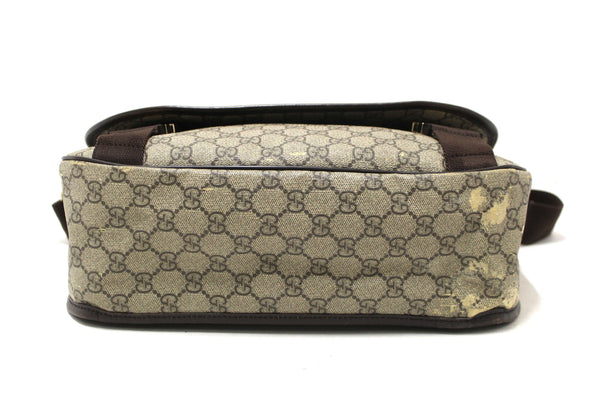 Gucci Vintage GG Supreme Canvas Messenger Bag 201732