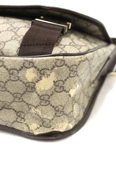 Gucci Vintage GG Supreme Canvas Messenger Bag 201732