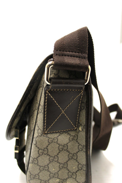 Gucci Vintage GG Supreme Canvas Messenger Bag 201732