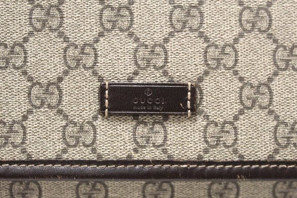 Gucci Vintage GG Supreme Canvas Messenger Bag 201732