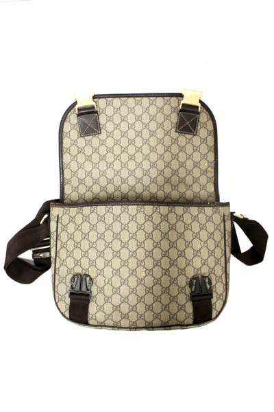 Gucci Vintage GG Supreme Canvas Messenger Bag 201732
