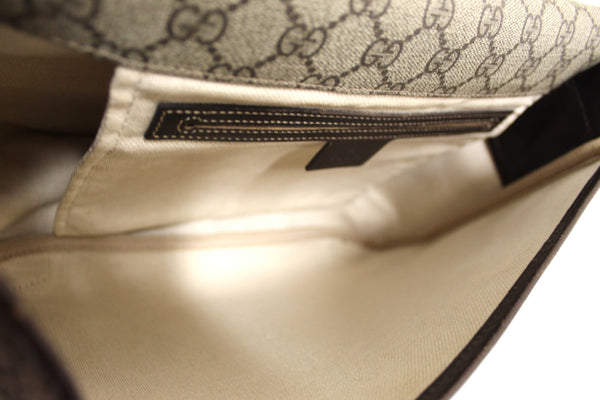 Gucci Vintage GG Supreme Canvas Messenger Bag 201732
