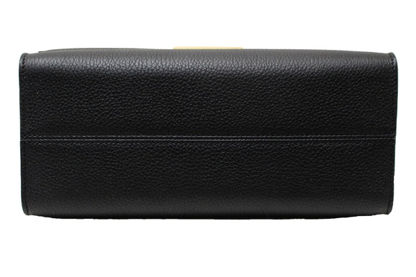 Louis Vuitton Black Taurillon Leather Twist One Handle MM Bag