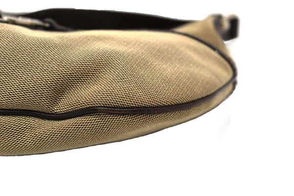 Gucci Beige Canvas Web GG Reins Small Hobo Bag 114869