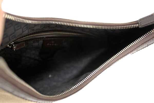 Gucci Beige Canvas Web GG Reins Small Hobo Bag 114869