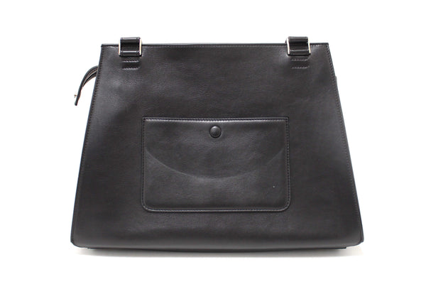 Celine Python and Black Leather Medium Edge Shoulder Bag