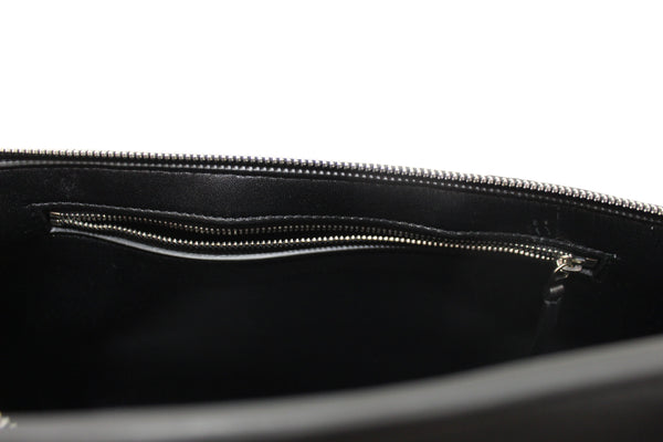 Celine Python and Black Leather Medium Edge Shoulder Bag