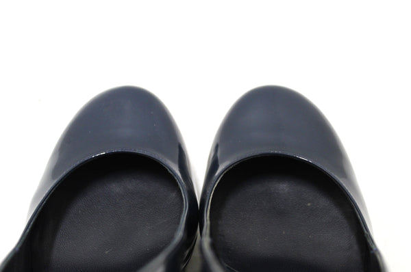 YSL Yves Saint Laurent Blue Tribute Pumps Shoes Size 39