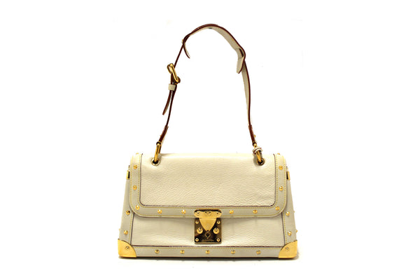 Louis Vuitton White Suhali Le Talentueux Shoulder Bag