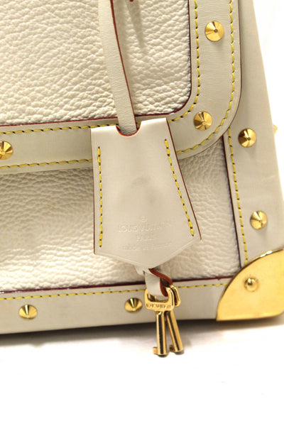 Louis Vuitton White Suhali Le Talentueux Shoulder Bag