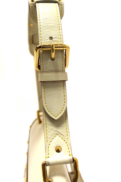Louis Vuitton White Suhali Le Talentueux Shoulder Bag
