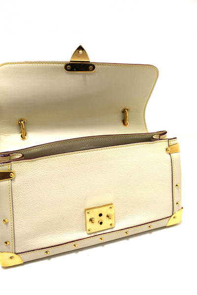 Louis Vuitton White Suhali Le Talentueux Shoulder Bag