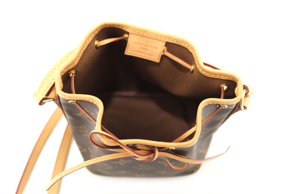 Louis Vuitton Classic Monogram Nano Noe Messenger Bag