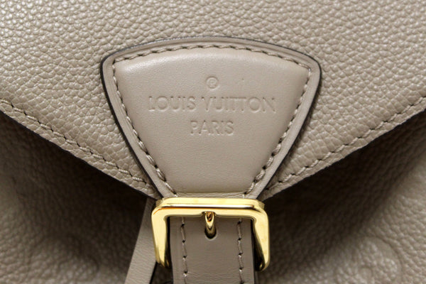 Louis Vuitton Turtledove Monogram Empreinte Leather Montsouris MM Backpack