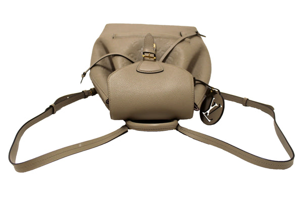 Louis Vuitton Turtledove Monogram Empreinte Leather Montsouris MM Backpack
