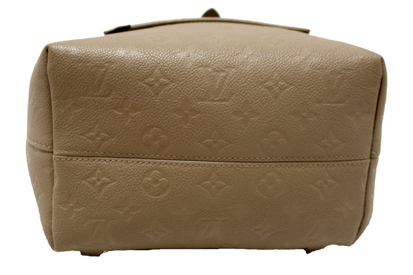 Louis Vuitton Turtledove Monogram Empreinte Leather Montsouris MM Backpack